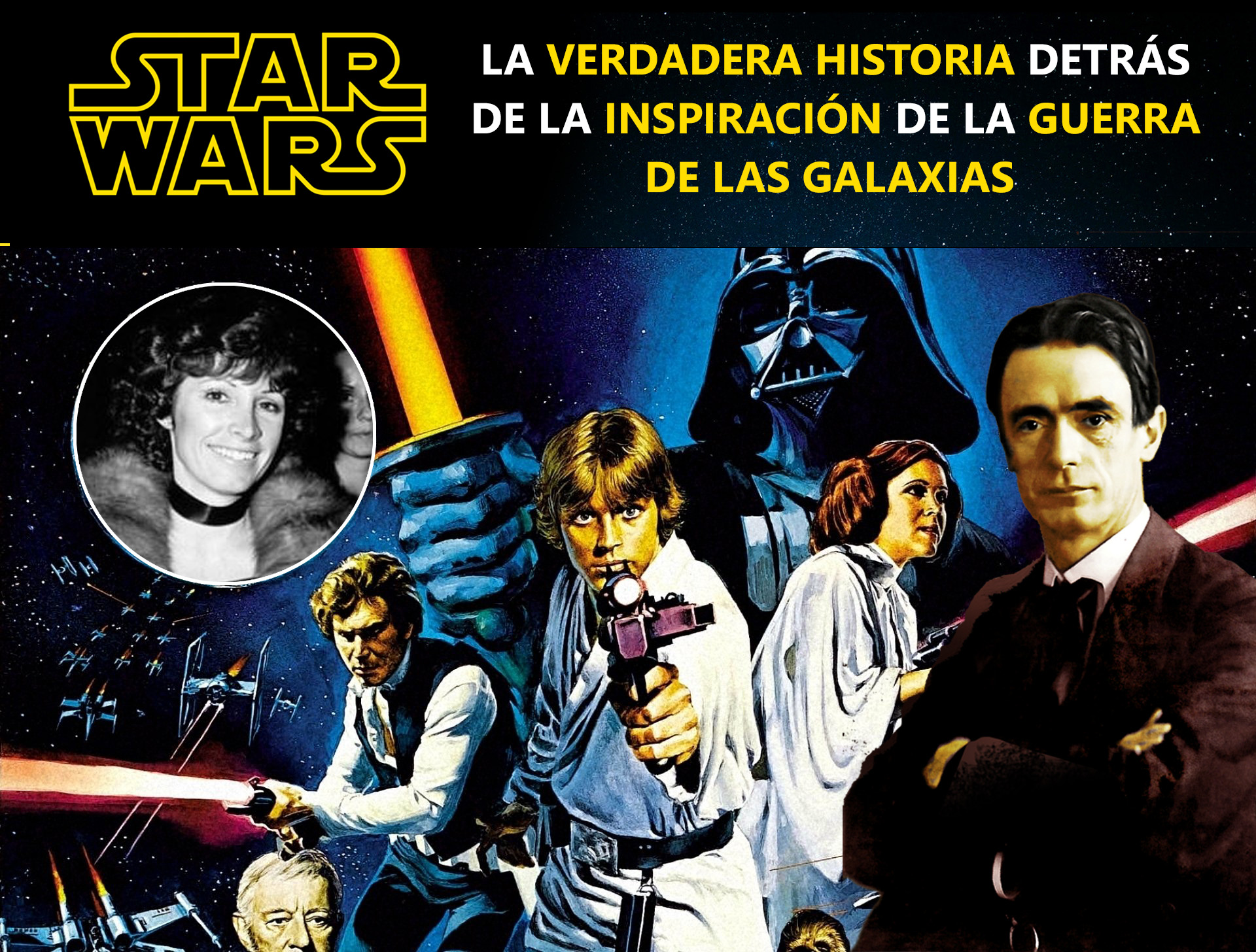LA VERDADERA HISTORIA DEL ORIGEND E LA GUERRA DE LAS GALAXIAS
